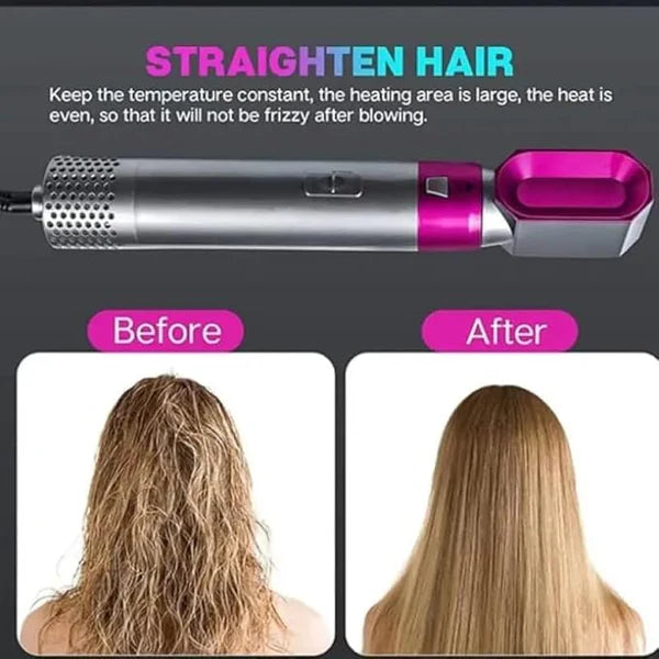 Smart Cart™ Hot Hair Brush 5-in-1 – Complete Styling Solution