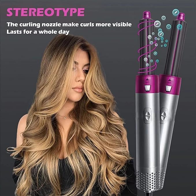 Smart Cart™ Hot Hair Brush 5-in-1 – Complete Styling Solution