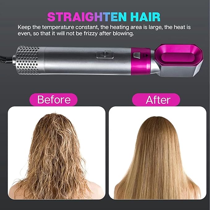 Smart Cart™ Hot Hair Brush 5-in-1 – Complete Styling Solution