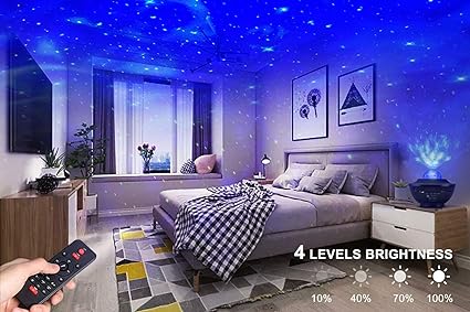 Smart Cart™ Galaxy Ocean Light Projector – بروجكتر ضوء المجرة والمحيط