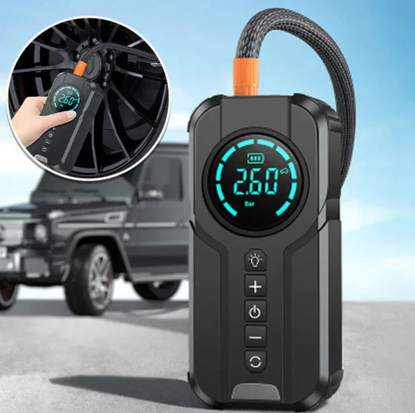 Smart Cart™Jump Starter With Air Pump  جهاز تشغيل البطارية مع منفاخ هواء