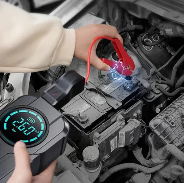 Smart Cart™Jump Starter With Air Pump  جهاز تشغيل البطارية مع منفاخ هواء