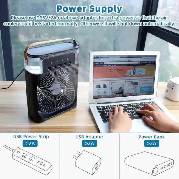 Smart Cart™Mini Air Cooler ميني مكيف الهواء المحمول