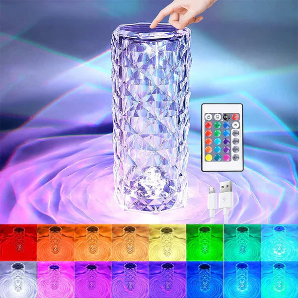 Smart Cart™LED Crystal Table Lamp